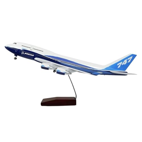 Kleinen Modellflugzeugen 1:160 Groß Für Boeing 747-Flugzeugmodelle, Druckgussflugzeuge Mit LED-Licht Für Sammeln Oder Verschenken Miniatur Modelle von BMAONZ