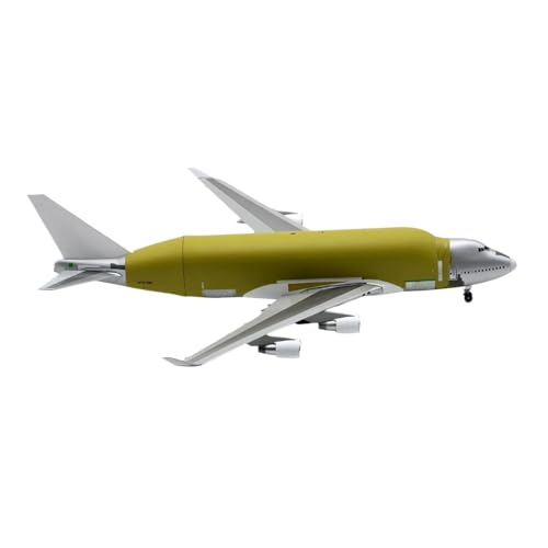 Kleinen Modellflugzeugen 1:200 Für Boeing „BareMetal“ B747-400LCF Simulation Druckguss-Flugzeug-Jet-Modell Mit Ständer, Legierungs-Sammelflugzeug Miniatur Modelle von BMAONZ