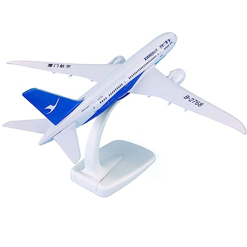 Kleinen Modellflugzeugen 1:300 18 cm Flugzeug ABS und Metall Flugzeuge Boeing B787 Für Xiamen Air fertiges Produkt Flugzeugmodell Miniatur Modelle von BMAONZ