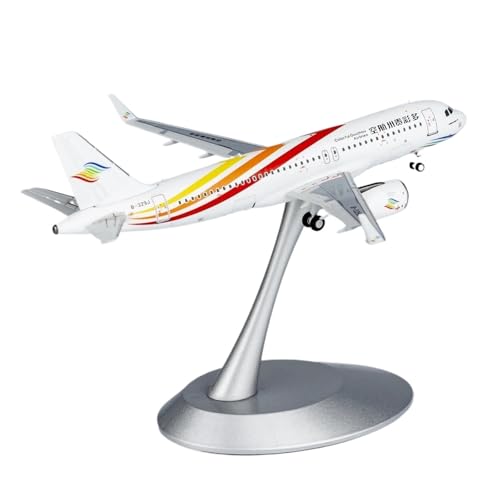 Kleinen Modellflugzeugen 1:400 Alloy Collectible Plane Colorful Airbus Für A320neo Diecast Aircraft Jet Model B-329J Displayständer Miniatur Modelle von BMAONZ