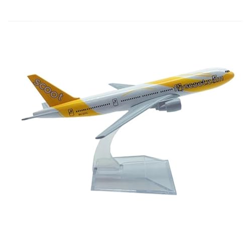 Kleinen Modellflugzeugen 16CM 1:400 Für B777 Flugzeugmodell Mit Basislegierung Flugzeugflugzeug Spielzeugmodell Mit Ausstellungsstand Miniatur Modelle von BMAONZ