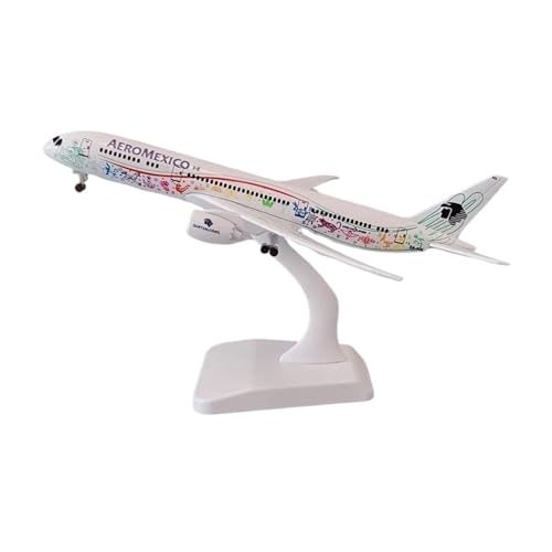 Kleinen Modellflugzeugen 19 cm Für Boeing 787 Legierung Metall Flugzeug Modell Diecast Flugzeug Modell Räder Flugzeug Mit Display Stand Miniatur Modelle von BMAONZ