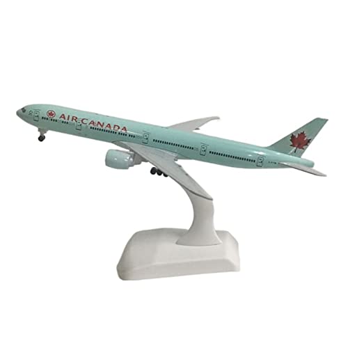 Kleinen Modellflugzeugen 20 cm Flugzeugmodell Air Canada Für Boeing 787 Flugzeugmodell 1:300 Flugzeug Aus Metalldruckguss Miniatur Modelle(20CM Canada 777) von BMAONZ