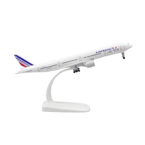 Kleinen Modellflugzeugen 20 cm Großes Flugzeugmodell Aus Metall Im Maßstab 1:400 Für Eine Boeing 777 Metallnachbildung Mit ﻿ Miniatur Modelle(White) von BMAONZ