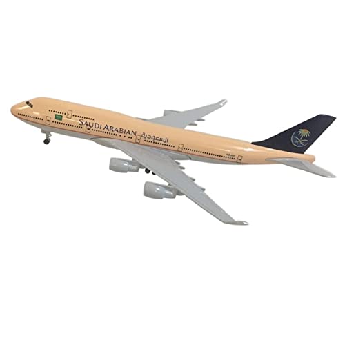 Kleinen Modellflugzeugen 20 cm Saudi Arabien Für Boeing 747 Flugzeugmodell 1:300 Metalldruckguss Flugzeug Spielzeug Geschenkkollektion Miniatur Modelle von BMAONZ