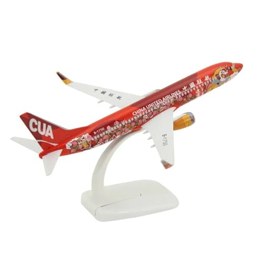 Kleinen Modellflugzeugen 20CM Für Boeing B737-800 CUA Airliner Lackiertes Legierungsmodell Spielzeug Metallflugzeuge Flugzeugsammlung Dekoration ﻿ Miniatur Modelle von BMAONZ