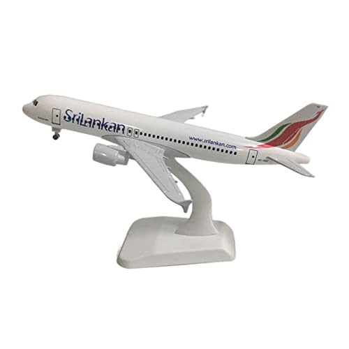 Kleinen Modellflugzeugen 20cm Egyptair Für Boeing 777 Flugzeugmodell Simulation Flugzeugmodell 1:300 Flugzeug Aus Metalldruckguss Miniatur Modelle(20CM-Sri Lanka A320) von BMAONZ