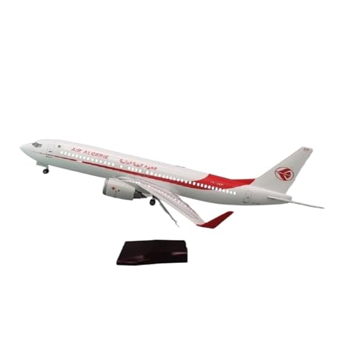 Kleinen Modellflugzeugen 47CM 1/85 Für Boeing B737-800 Algerien Modell Display Stand Erwachsene Jungen ﻿ Miniatur Modelle von BMAONZ