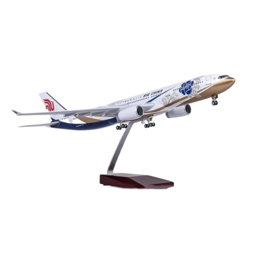 Kleinen Modellflugzeugen 47CM 1:135 Airbus for A330 Model Airway Landing Gear Wheels Lights Resin Aircraft Plane Collectible Toy Miniatur Modelle(No Lights) von BMAONZ