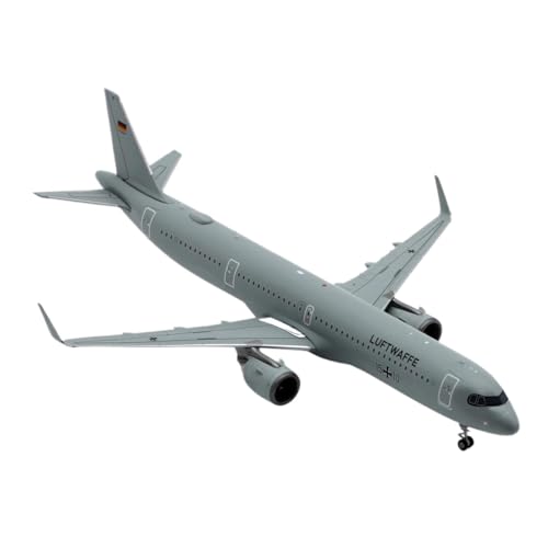 Kleinen Modellflugzeugen Legierungs-Sammelflugzeug 1:200 Für Airbus A321NEO Der Deutschen Luftwaffe, Druckguss-Flugzeug-Jet-Modell Mit Ständer Miniatur Modelle von BMAONZ