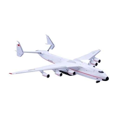 Kleinen Modellflugzeugen Legierungs-Sammelflugzeug 1:200 Für Antonov AN-225 „Red Line“ Druckguss-Flugzeug-Jet-Modell CCCP-82060 Mit Ständer Miniatur Modelle von BMAONZ