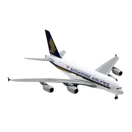 Kleinen Modellflugzeugen Legierungs-Sammelflugzeug 1:200 Für Singapur „StarAlliance“ Airbus 380 Druckguss-Flugzeugmodell 9V-SKV Miniatur Modelle von BMAONZ