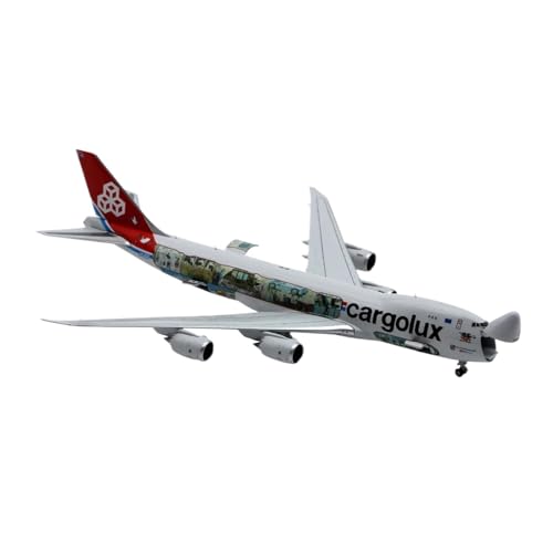 Kleinen Modellflugzeugen Legierungs-Sammelflugzeug 1:400 Interactive Series Für Boeing B747-8F-Harzdruckguss-Flugzeug-Jet-Modell ﻿ Miniatur Modelle von BMAONZ