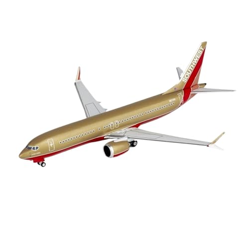 Kleinen Modellflugzeugen Legierungs-Sammelflugzeugmodell 1:400 Für Southwest Boeing 737 MAX 8 Diecast Aircraft Jet Model N871HK Miniatur Modelle von BMAONZ