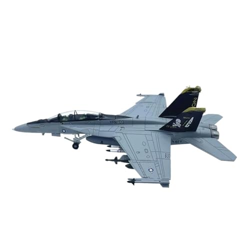 Kleinen Modellflugzeugen Maßstab 1:100 Für F/A-18F Fighter-Modell, Druckguss-Legierungsmaterial, Statische Ornamente, Spielzeug-Display-Sammlung Miniatur Modelle von BMAONZ