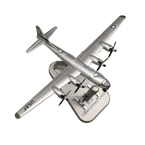 Kleinen Modellflugzeugen Maßstab 1:300 Für 1945 B-29 Superfortress Air Fortress Bomber Simulationsflugzeug-Modellspielzeug Aus Druckgusslegierung Miniatur Modelle von BMAONZ