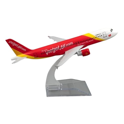 Kleinen Modellflugzeugen Maßstab 1:400 320 Metallflugzeugnachbildung 16 cm Für A320 Airbus-Flugzeugdruckgussmodell Für Kinder Miniatur Modelle von BMAONZ