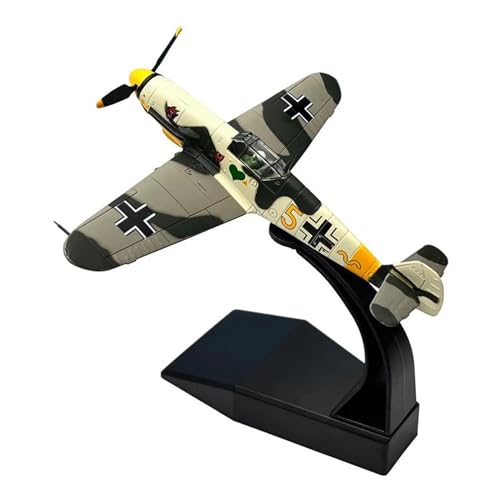 Kleinen Modellflugzeugen Maßstab 1:72 Für Das Deutsche Jagdflugzeug Messerschmitt BF109 BF-109 Me-109, Druckguss-Metallflugzeug-Modellspielzeug Miniatur Modelle von BMAONZ