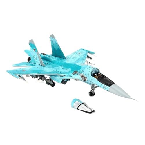 Kleinen Modellflugzeugen Maßstab 1:72 Für SU34-Kampfflugzeugmodell Der Russischen Luftwaffe, Druckguss-Spielzeug, Erwachsene Fans, Sammlerstück Miniatur Modelle(Without Base) von BMAONZ