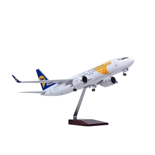 Kleinen Modellflugzeugen Maßstab 1:85, 47 cm, Für B737 MAX Flugzeug, Licht Und Rad, Druckguss-Kunststoff-Harz, Flugzeugmodell, Spielzeug Miniatur Modelle(No Lights) von BMAONZ