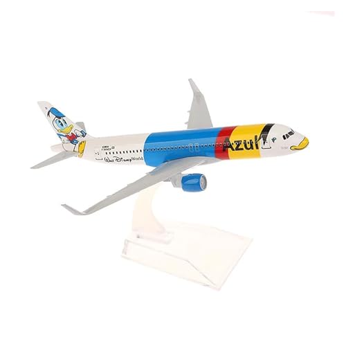 Kleinen Modellflugzeugen Modellflugzeug-Spielzeug Aus Metalldruckguss Für A320 Azul, Miniatur-Nachbildung Eines Flugzeugmodells Aus Legierung Miniatur Modelle(Blue) von BMAONZ