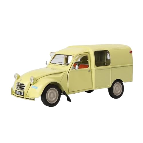 Miniatur Motorfahrzeug-Modelle 1/18 Für Citroen 2CV AK350 1966 Legierung Auto Modell Retro Sammeln Nostalgische Ornament Spielzeug Auto Dekoration Fertigmodell von BMAONZ