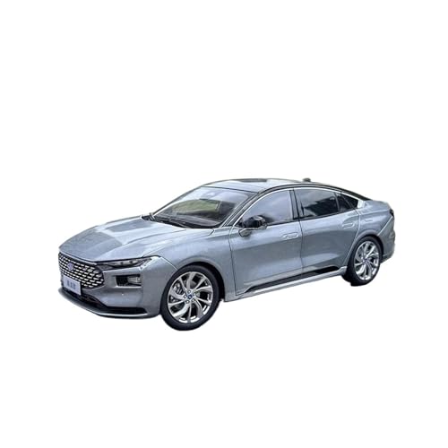 Miniatur Motorfahrzeug-Modelle 1/18 Für Ford Mondeo 2022 Legierung Metall Diecast Auto Modell Grau Display Ornamente Spielzeug Hobby Sammlung Fertigmodell von BMAONZ