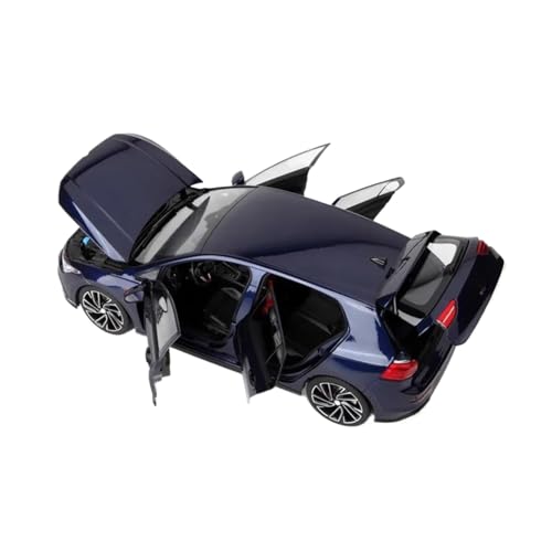 Miniatur Motorfahrzeug-Modelle 1/18 Für Golf 2021 Blau Legierung Druckguss Statische Simulation Spielzeug Modell Modell Festival Geschenk Souvenir ﻿ Fertigmodell von BMAONZ