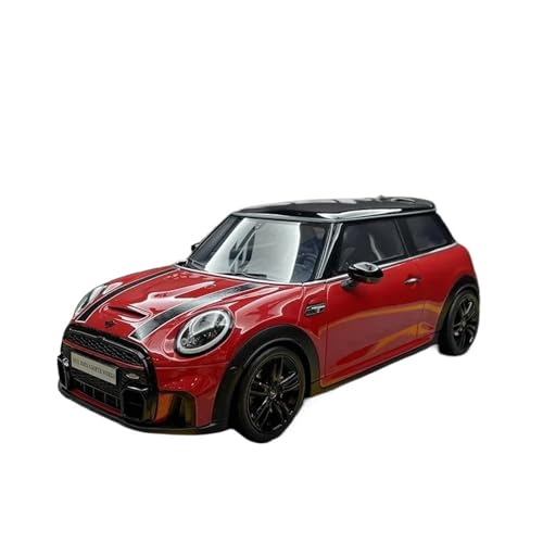 Miniatur Motorfahrzeug-Modelle 1/18 Für Mini Cooper GP JCW Harz Auto Modell Emulation Auto Modell Sammlung Spielzeug Display Überraschung Fertigmodell von BMAONZ