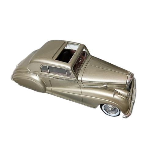 Miniatur Motorfahrzeug-Modelle 1/43 Für Bentley MkVI Park Ward FHC Gold Klassische Auto Sport Auto Modell Limousine Auto Modell Fertigmodell von BMAONZ