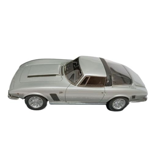 Miniatur Motorfahrzeug-Modelle 1/43 Für Iso Grifo 7 Litri IR8 Silber Simulation Coupé Modell Druckguss-Legierung Automodell Exquisite Automodelle Fertigmodell von BMAONZ