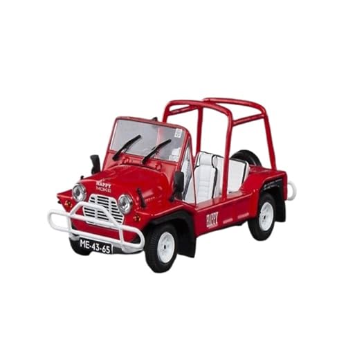 Miniatur Motorfahrzeug-Modelle 1/43 Für Mok Touring 1986 Automodell Oldtimermodelle Dekorative Ornamente Miniaturautomodelle Spielzeug Fertigmodell(Red) von BMAONZ