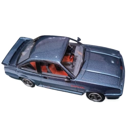 Miniatur Motorfahrzeug-Modelle 1/43 Für Opel Devilfish Manta Blau Coupe Modell Druckguss Erwachsenen Sammlung Fahrzeuge Dekoration Auto Modell Fertigmodell von BMAONZ