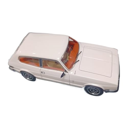 Miniatur Motorfahrzeug-Modelle 1/43 Für Reliant Scimitar Coupe SE6 1980 Weiß Modell Casting Auto Modell Statische Dekoration Auto Modell Spielzeug Fertigmodell von BMAONZ