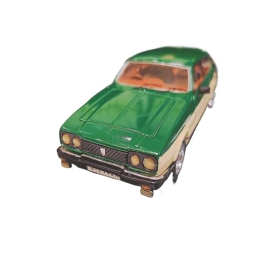 Miniatur Motorfahrzeug-Modelle 1/43 Für Scimitar 1980 Grün Und Gelb Coupe Modell Sammeln Und Dekorieren Modell Spielzeug Mini Auto Modell Fertigmodell von BMAONZ