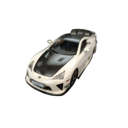 Miniatur Motorfahrzeug-Modelle 1/43 Für Toyota Lexus LFA Paket Weiß Supercar Modell Klassische Antike Automodelle Miniatur Automodelle Fertigmodell von BMAONZ