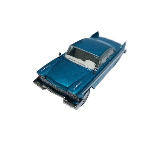 Miniatur Motorfahrzeug-Modelle 1/87 Für Plymouth Fury Metallic Blue Rampage Coupe Modell Exquisite Automodelle Statische Dekoration Automodell Fertigmodell von BMAONZ