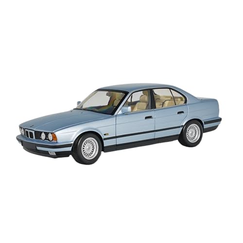 Miniatur Motorfahrzeug-Modelle 1:18 Für BMW 730 7 Series Altes Modell E32 Minichamps Legierung Automodell Sammlerstück Ornament Exquisite Automodelle Fertigmodell(Blue) von BMAONZ