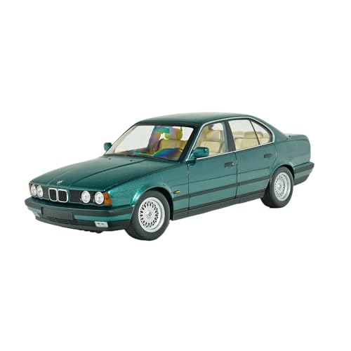 Miniatur Motorfahrzeug-Modelle 1:18 Für BMW 730 7 Series Altes Modell E32 Minichamps Legierung Automodell Sammlerstück Ornament Exquisite Automodelle Fertigmodell(Green) von BMAONZ