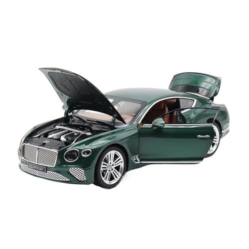 Miniatur Motorfahrzeug-Modelle 1:18 Für Bentley Continental GT 2018 NOREV Verdant Metallisches Metallautomodell Hobbyist Collection Surprise Fertigmodell von BMAONZ