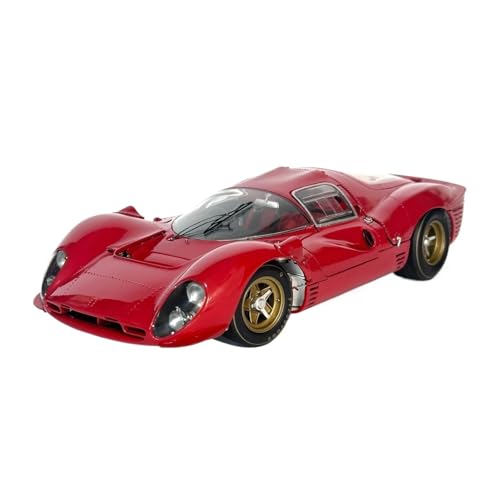 Miniatur Motorfahrzeug-Modelle 1:18 Für Berlinetta Beta 330 P4 Version Simulation Limited Edition All Open Alloy Metal Statisches Automodell Spielzeug Fertigmodell von BMAONZ