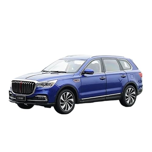 Miniatur Motorfahrzeug-Modelle 1:18 Für FAW Hongqi HS7 SUV Simulation Legierung Geländewagen Modell Statische Dekoration Auto Modell Display Fertigmodell von BMAONZ