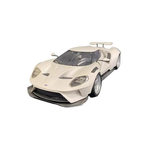 Miniatur Motorfahrzeug-Modelle 1:18 Für Ford GT Weiße Automodelle Aus Kunstharz Spielzeug Für Erwachsene Sammlerstücke Klassisches Spielzeugauto Fertigmodell von BMAONZ