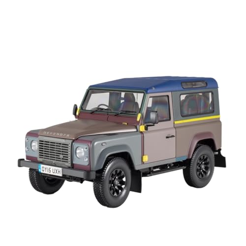 Miniatur Motorfahrzeug-Modelle 1:18 Für Land Rover Defender 90 Paul Smith Farblegierungsautomodell Klassische Spielzeugautomodelle Miniautomodell Fertigmodell von BMAONZ