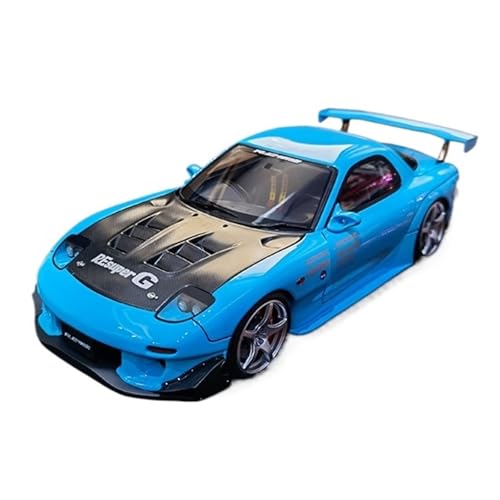 Miniatur Motorfahrzeug-Modelle 1:18 Für Mazda RX7 Amamiya Modifizierte Version FD3S Harzautomodell Sammlerstücke Ornamente High-End-Automodell Fertigmodell von BMAONZ