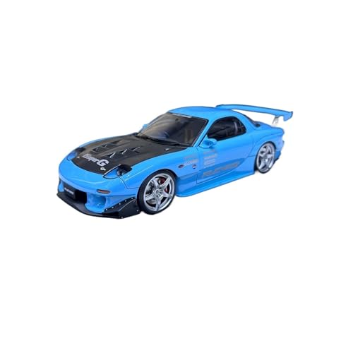 Miniatur Motorfahrzeug-Modelle 1:18 Für Mazda RX7 Amamiya Tuning Edition FD3S RE Amemiya Automodell Maßstab Retro Display Automodell Fertigmodell von BMAONZ