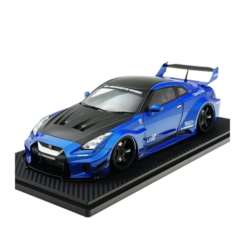 Miniatur Motorfahrzeug-Modelle 1:18 Für Nissan GTR35 2. Generation Wide Body Modifikation Harz Automodell Sammlerstück Ornament Display Fertigmodell von BMAONZ