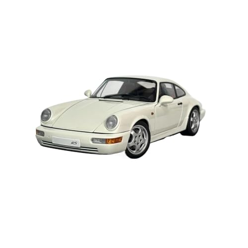 Miniatur Motorfahrzeug-Modelle 1:18 Für RS 964 1992 White Simulation Limited Edition All Open Alloy Metal Statisches Automodell-Spielzeugdisplay Fertigmodell von BMAONZ