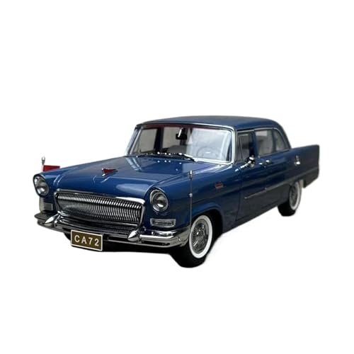 Miniatur Motorfahrzeug-Modelle 1:18 Für Red Flag CA72 Premium Auto Druckguss Legierung Auto Modell Simulation Auto Modell Spielzeug Display Fertigmodell(Blue) von BMAONZ