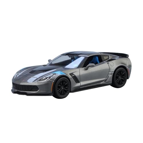 Miniatur Motorfahrzeug-Modelle 1:24 Für Corvette C7 2017 Simulierte Sportwagen-Modellsammlung Aus Druckgusslegierung Display Heimdekoration Fertigmodell von BMAONZ